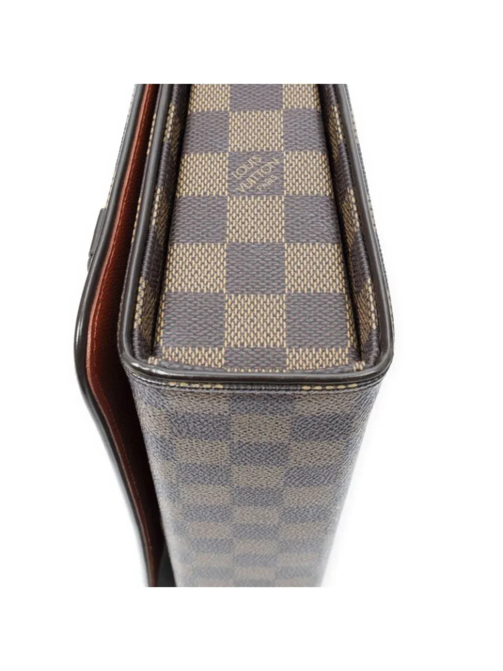 Louis Vuitton Tribeca Long Brown Damier Ebene Shoulder